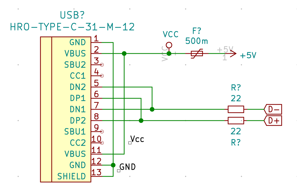 USB-C VBUS/GND