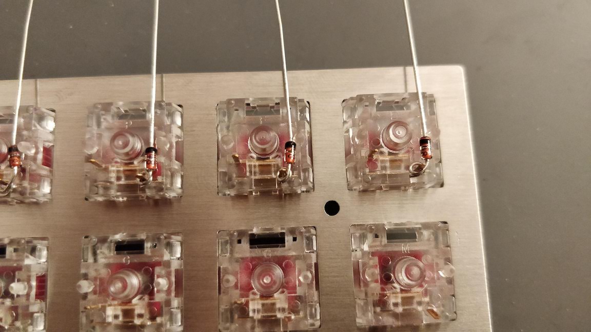 placing diodes