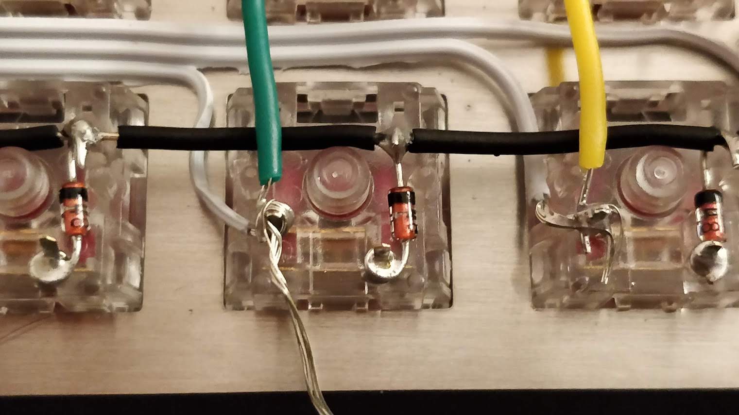 soldering individual conductors