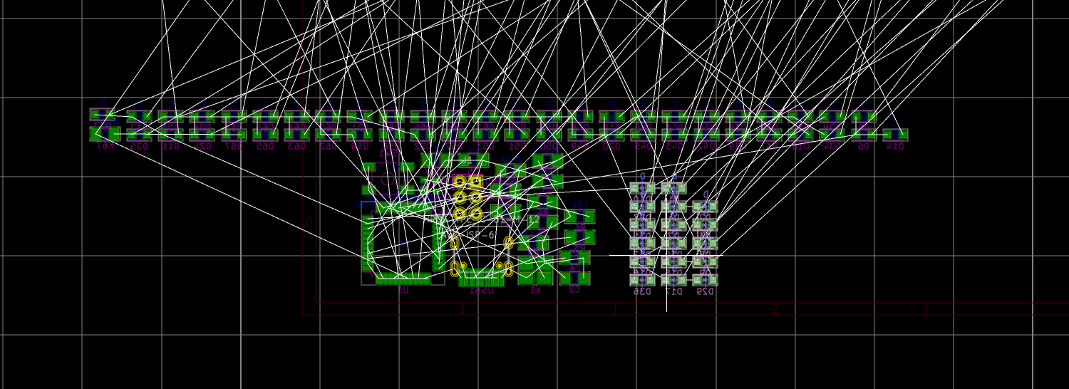 Flipped PCB components