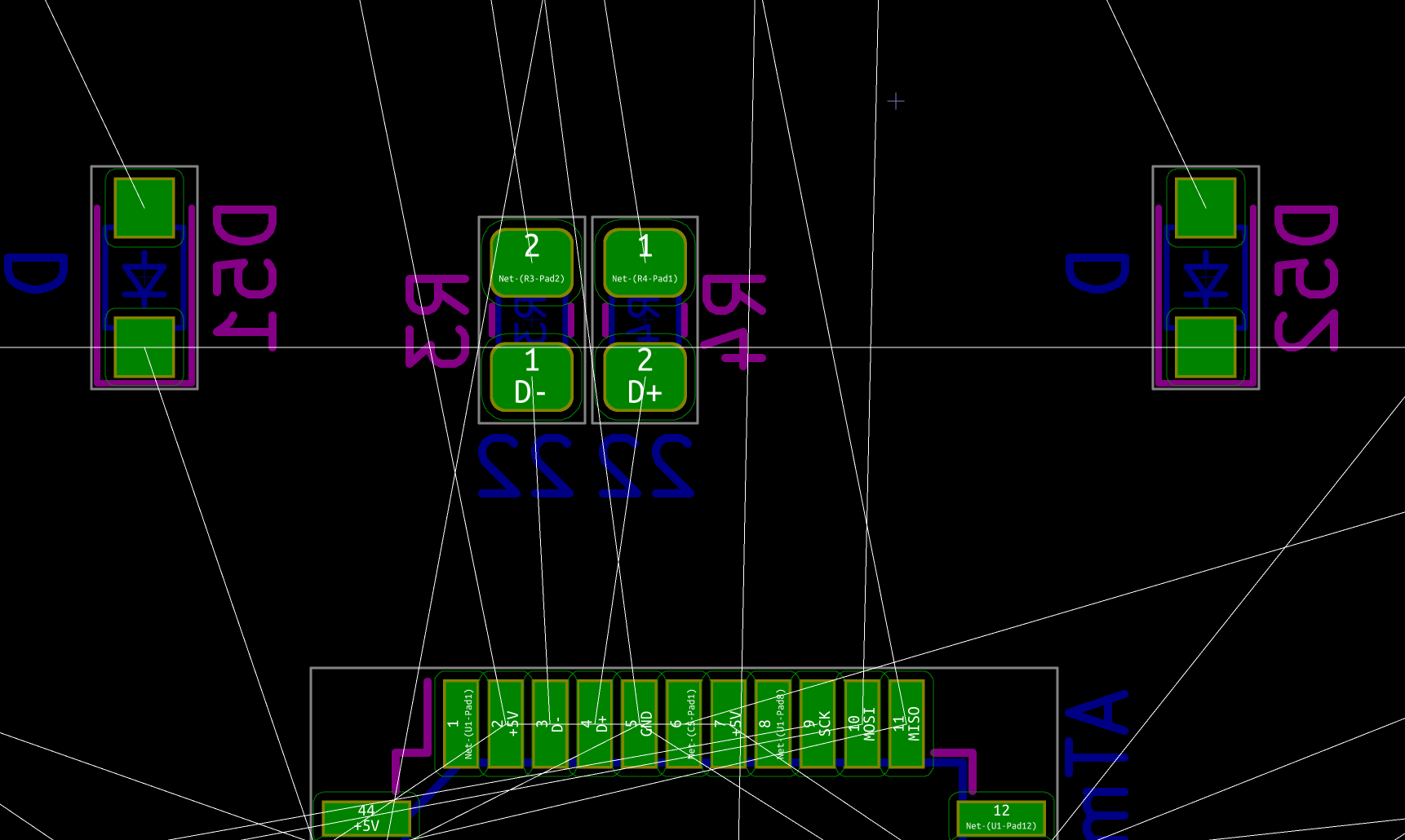 USB data line impedance