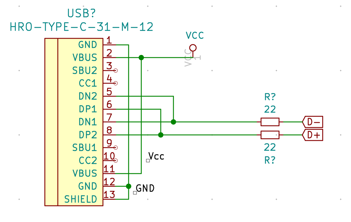 USB-C VBUS/GND