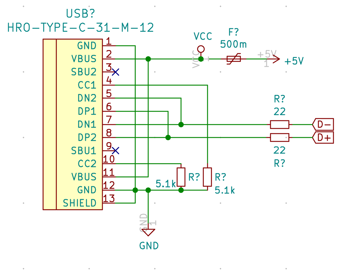 USB-C CC Pull Down